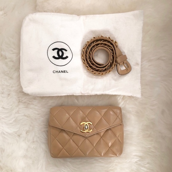 ❌SOLD❌ 🖤CHANEL Vintage Fanny Pack Bumbag Belt Bag - Picture 3 of 8